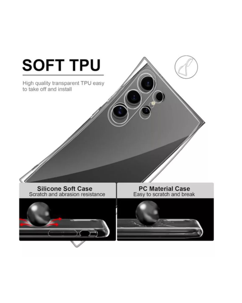 Funda Carcasa Ref. Delgada Marca Tpu Para Samsung S25 Ultra-1