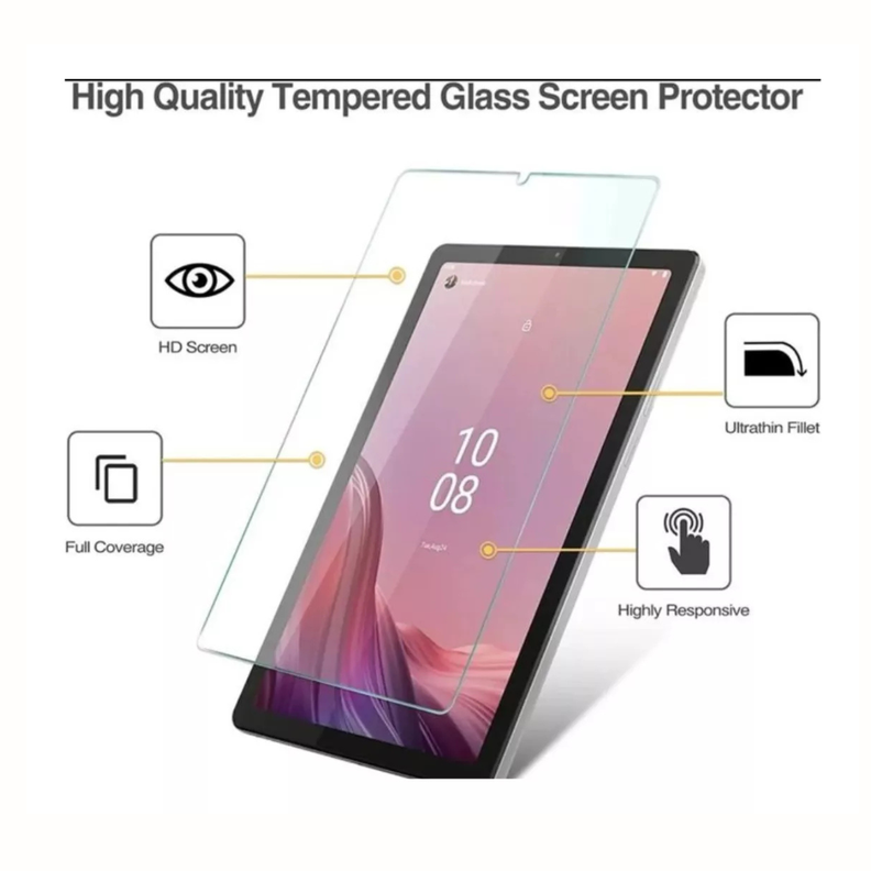 Lámina Mica Vidrio Templado Para Lenovo Tab M9-2