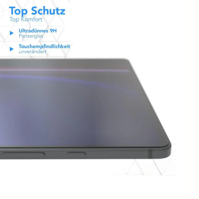 Lamina Mica de vidrio pata tablet Samsung S10 Plus 12.4"-3