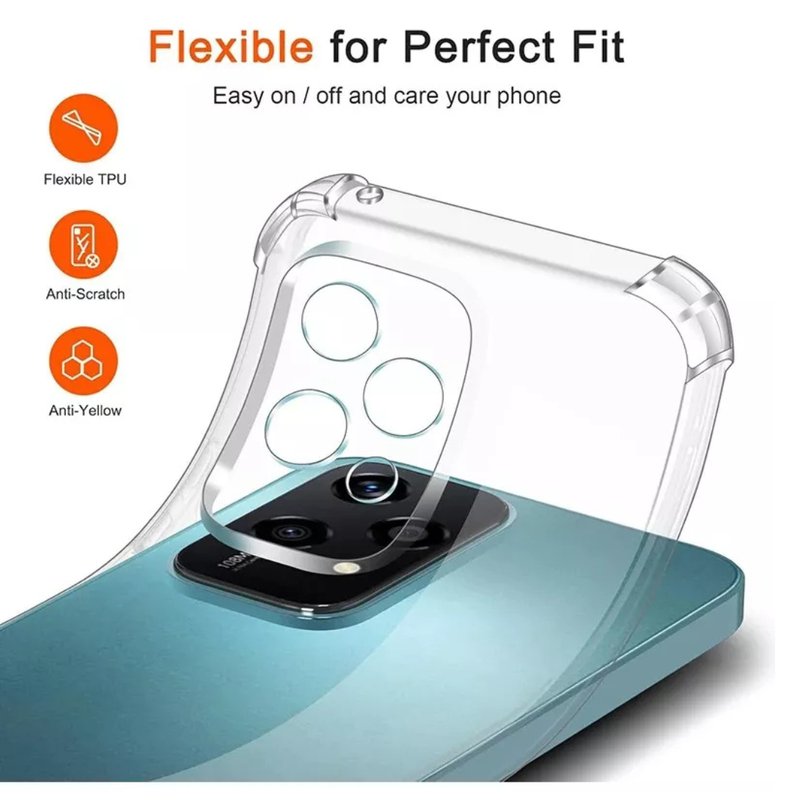 Carcasa Transparente Antigolpes para Honor 200 Lite 5G -1