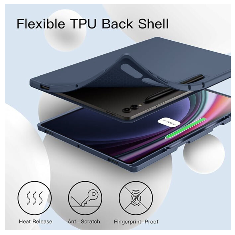 Funda Smart Cover Para Tablet Samsung S10 Plus 12.4"-5