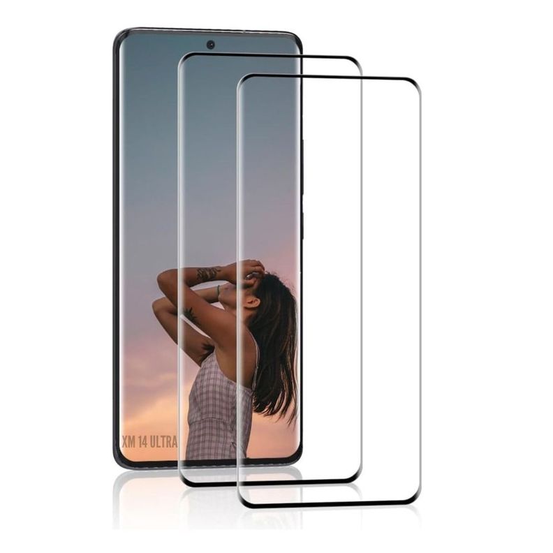 Lámina Completa Vidrio Curvo Para Xiaomi 14 Ultra 5g-0