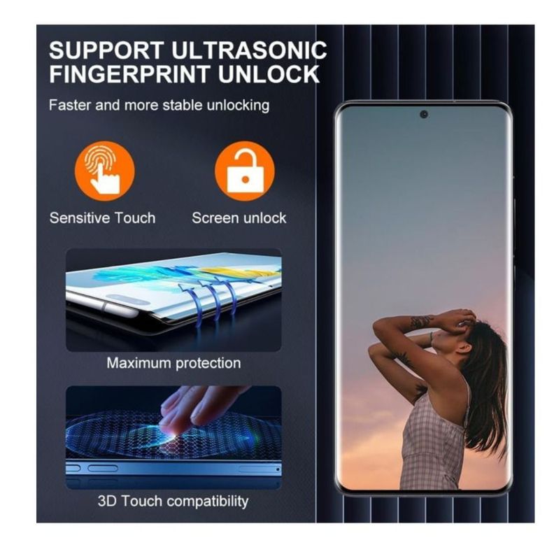 Lámina Completa Vidrio Curvo Para Xiaomi 14 Ultra 5g-2