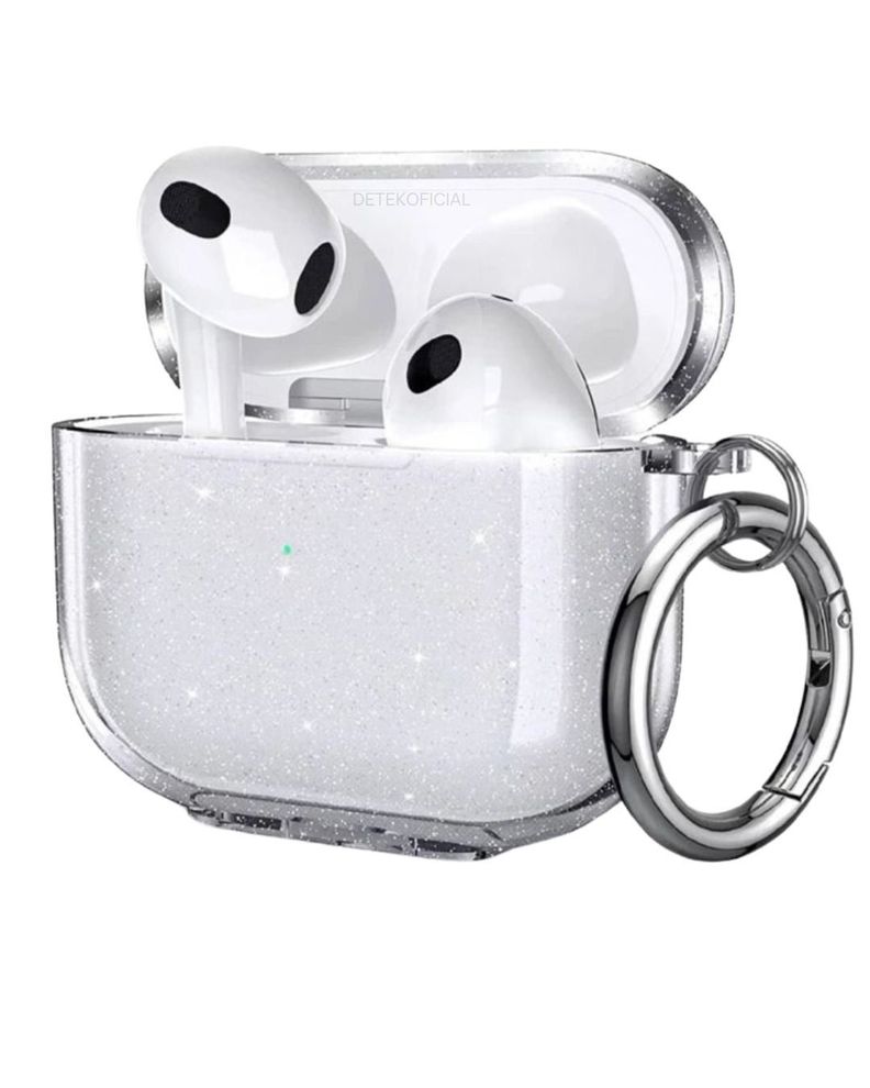 Funda Silicona Brillo Protectora Para Airpods 4 2024-4
