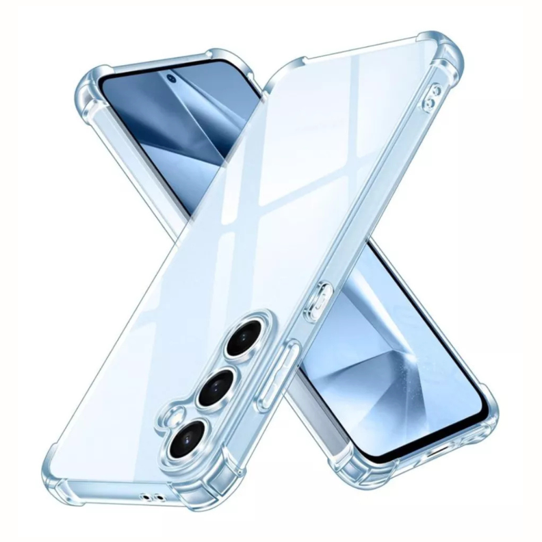 Carcasa Antigolpes Transparente Para Samsung S24 Fe -0