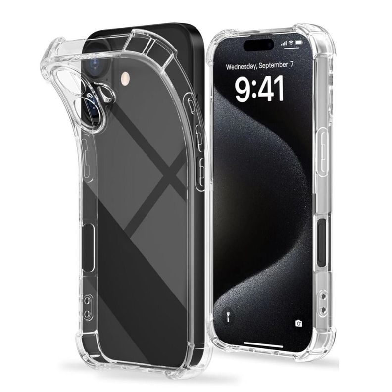  Carcasa Funda Transparente Antigolpes Para iPhone 16 -0