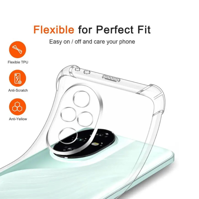 Carcasa Transparente Antigolpes para Honor 200 Pro 5G-2