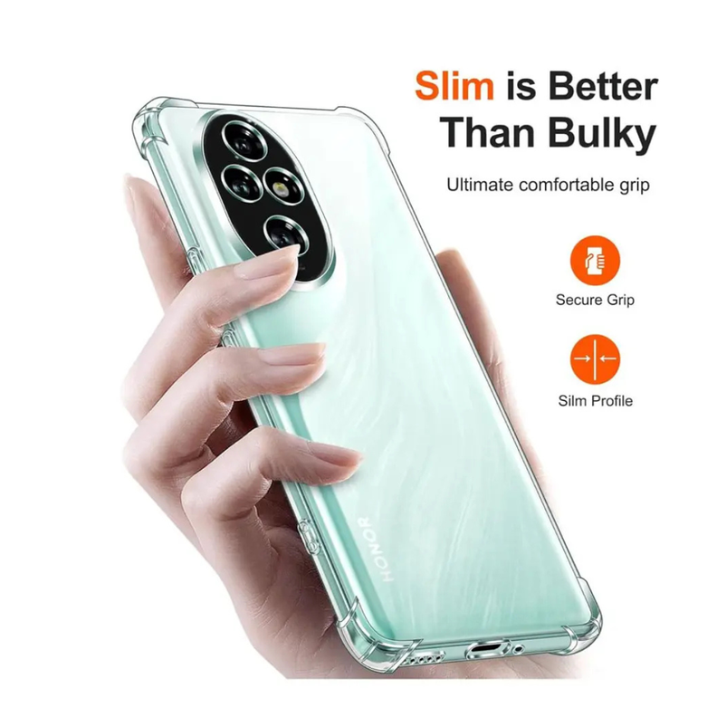Carcasa Transparente Antigolpes para Honor 200 Pro 5G-7
