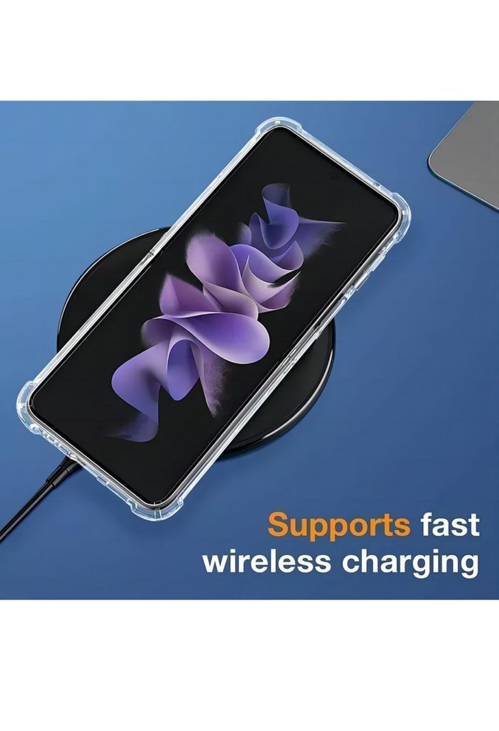 Carcasa Transparente Reforzado Para Samsung Galaxy Z Flip 6-2