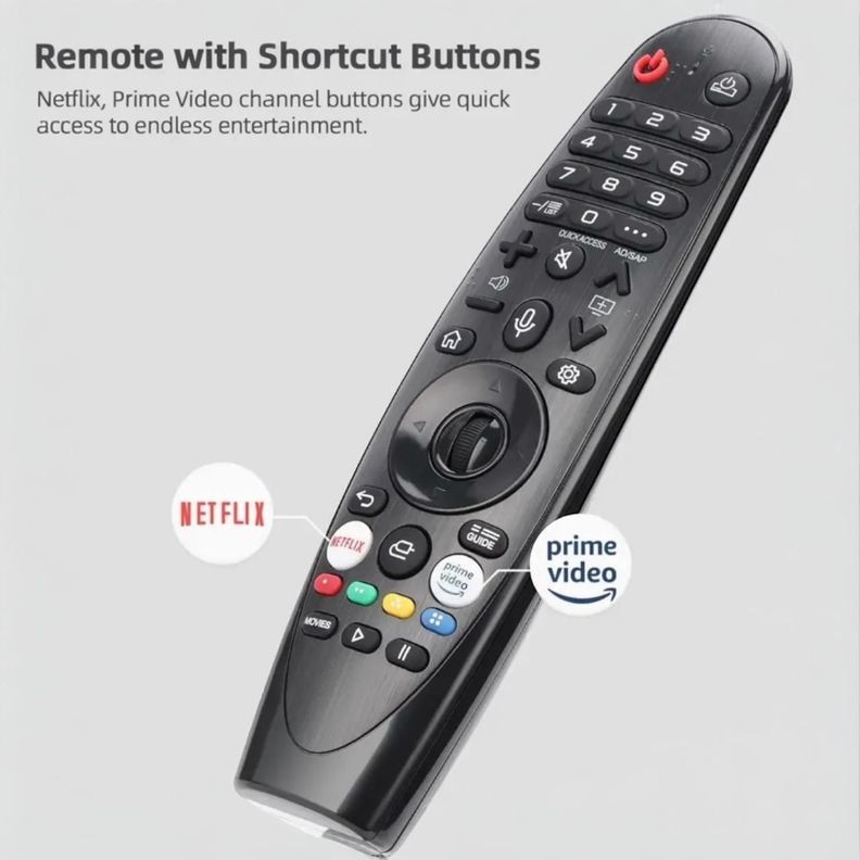 CONTROL REMOTO LG SMART TV MAGIC MOVIES NETFLIX PRIMER VIDEOS-2