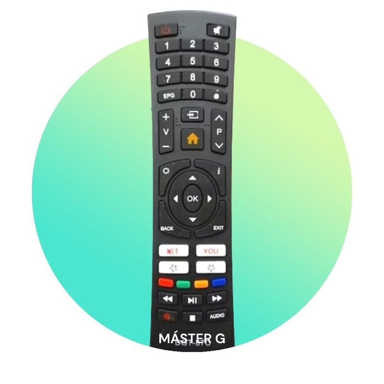 CONTROL REMOTO MASTER G SMART TV ANDROID FULL HD  GENERICO-1