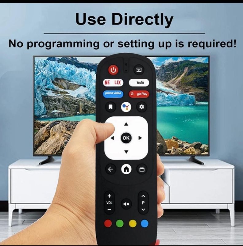 CONTROL REMOTO JVC SMART TV FULL HD ANDROID TV BLUETHOOT COMANDO DE VOZ-2