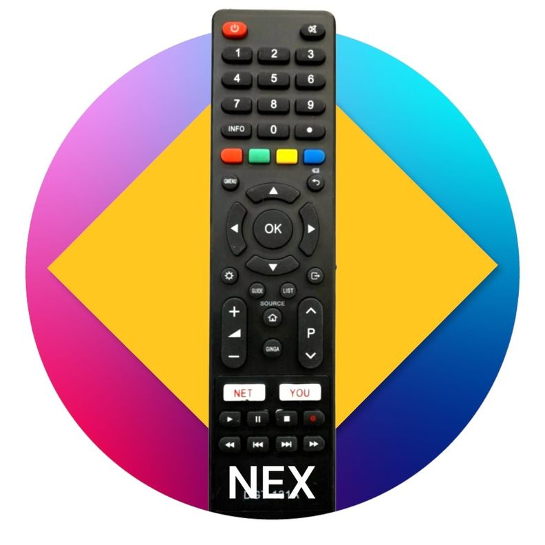 CONTROL REMOTO NEX SMART TV ANDROID-1