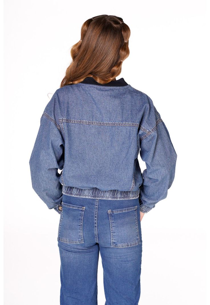 CHAQUETA SIRA BOMBER DENIM-3