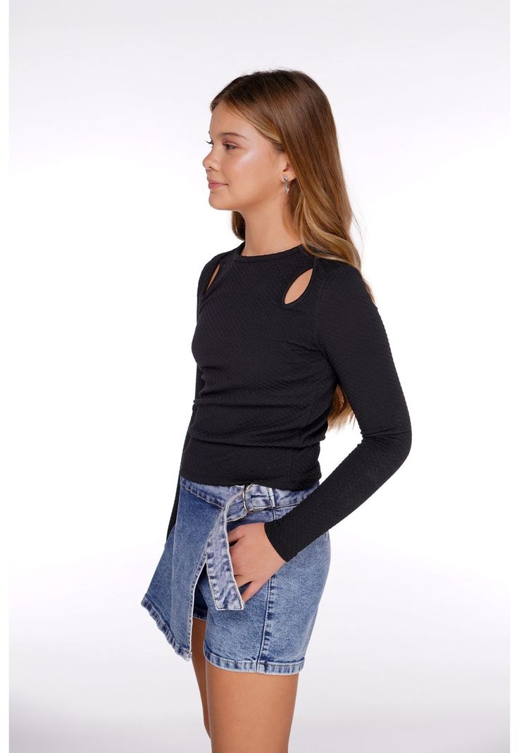 POLERA KLEIN REGULAR ABERTURA HOMBRO-0