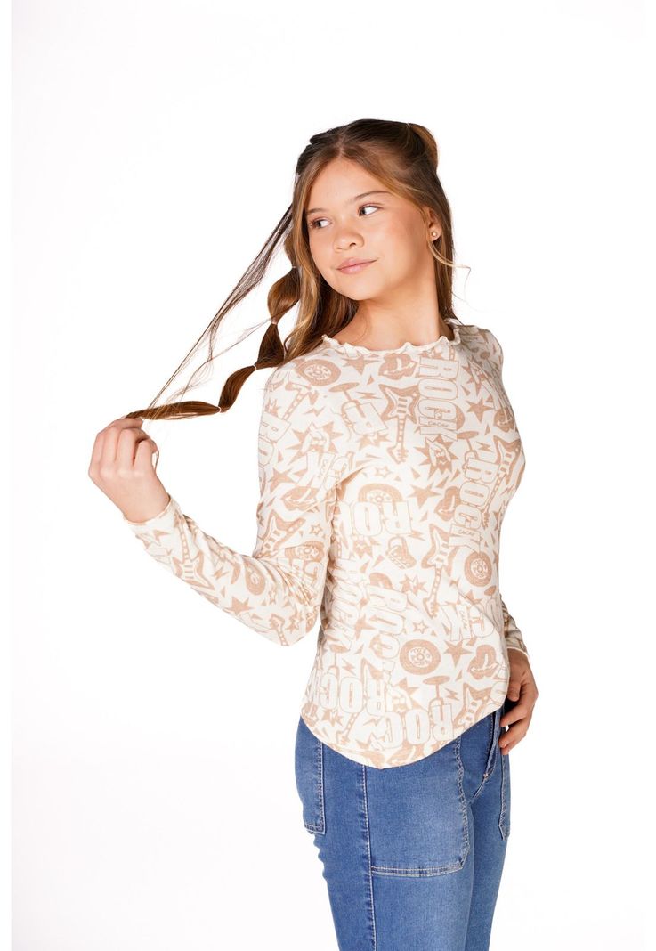 SWEATER ITA REGULAR ASIMETRICO Y ESTAMPADO-3