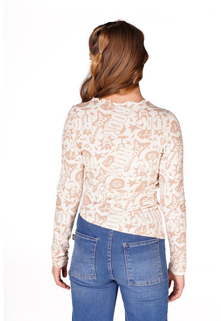 SWEATER ITA REGULAR ASIMETRICO Y ESTAMPADO-4