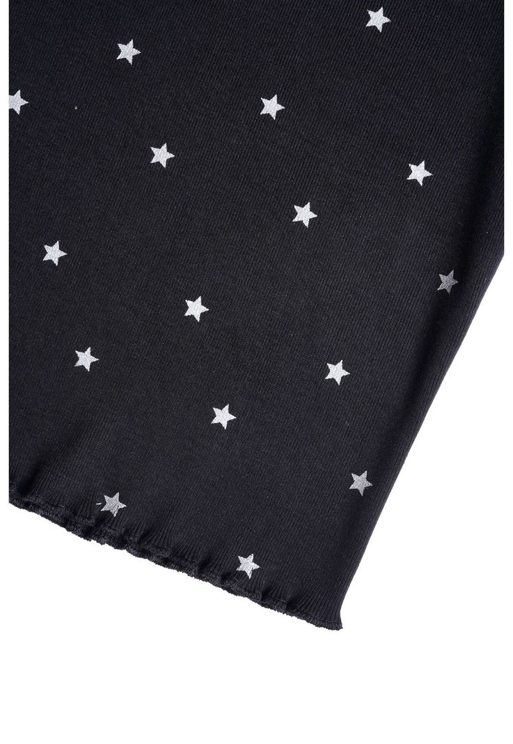 Polera Adel Regular Basic Print Negro Cacao-2