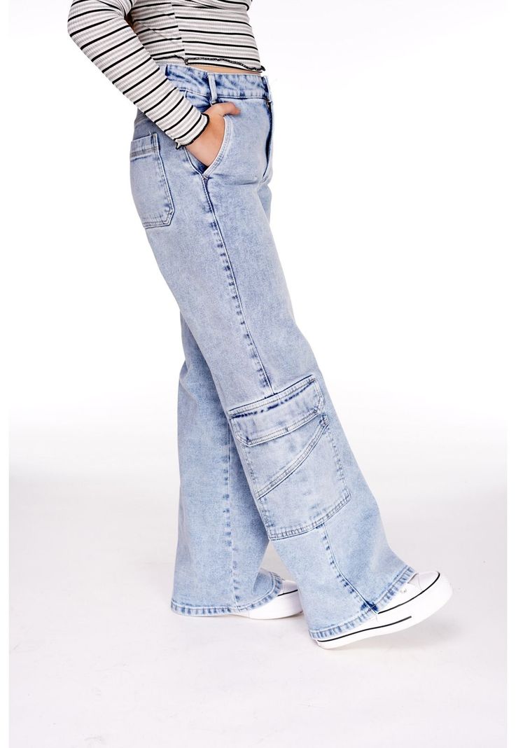 JEANS TRINA WIDE BOLSILLO CARGO INFERIOR-2