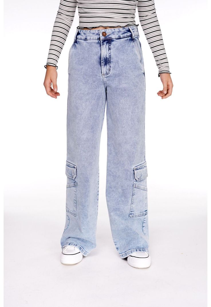 JEANS TRINA WIDE BOLSILLO CARGO INFERIOR-4