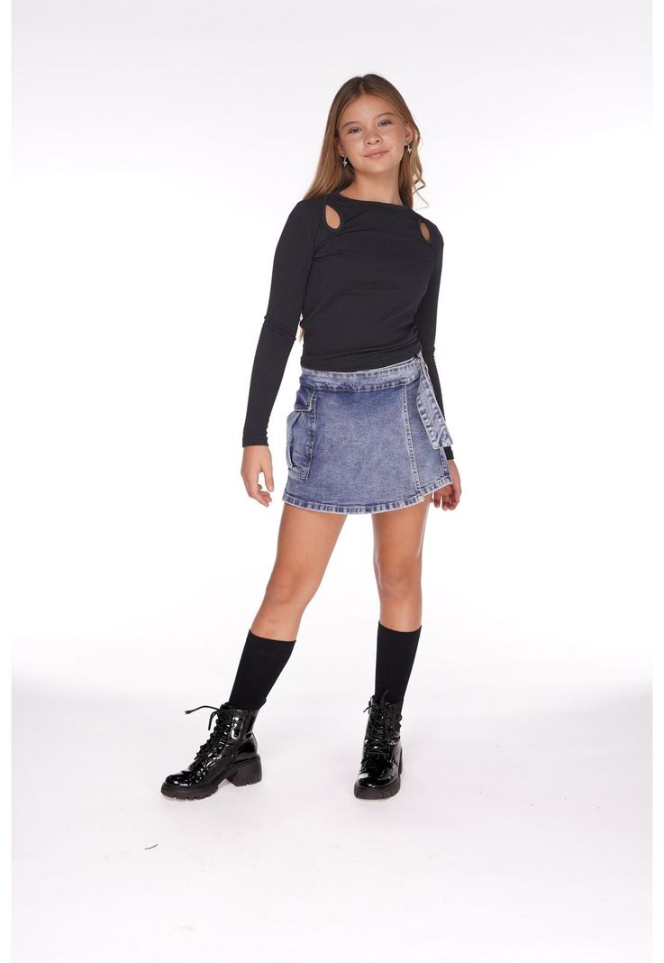FALDA HERBIE SKORT BOLSILLO CARGO-0