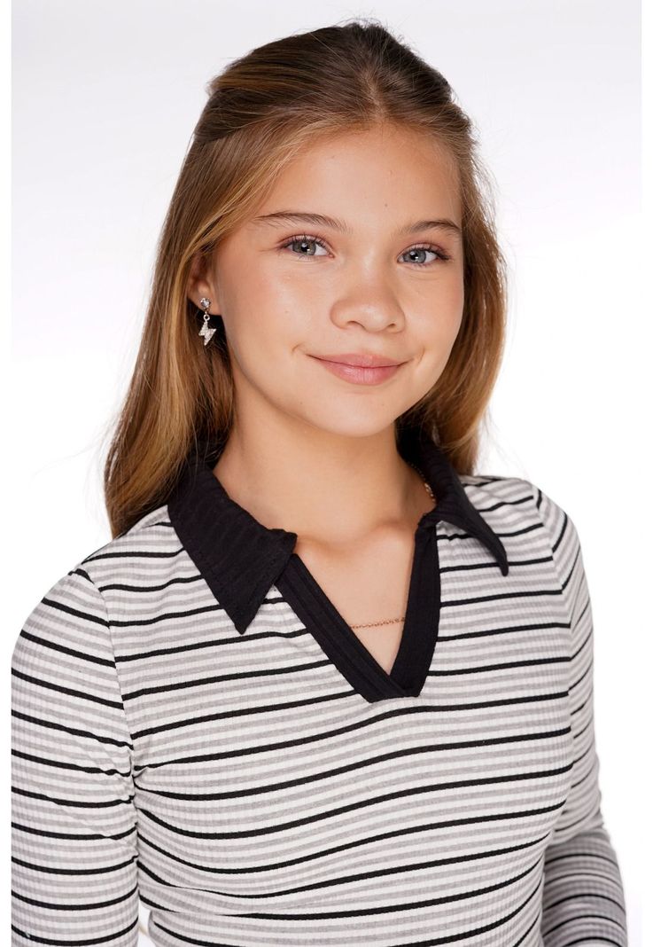 POLERA STRIPE REGULAR C/ CUELLO TIPO POLO-4