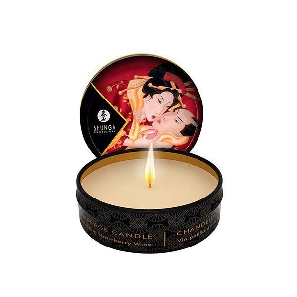 Vela De Masaje Shunga 30 ML. - Fresa Espumosa-0