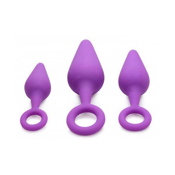 Set De Plugs Anales Rump Ringers – Púrpura-2