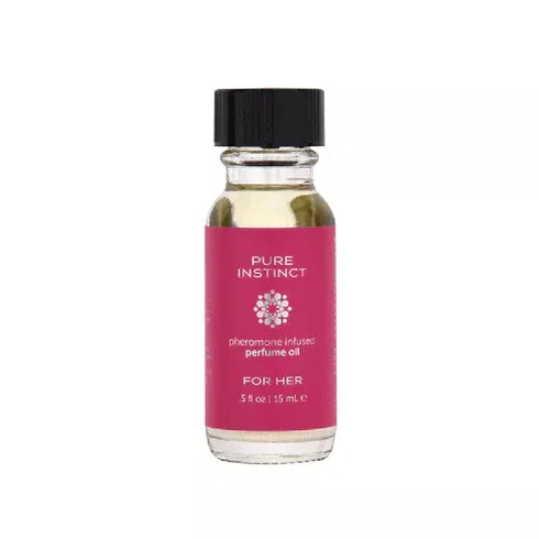 Aceite Perfumado con Feromona Pure Instinct Para Ella 15 ML-0