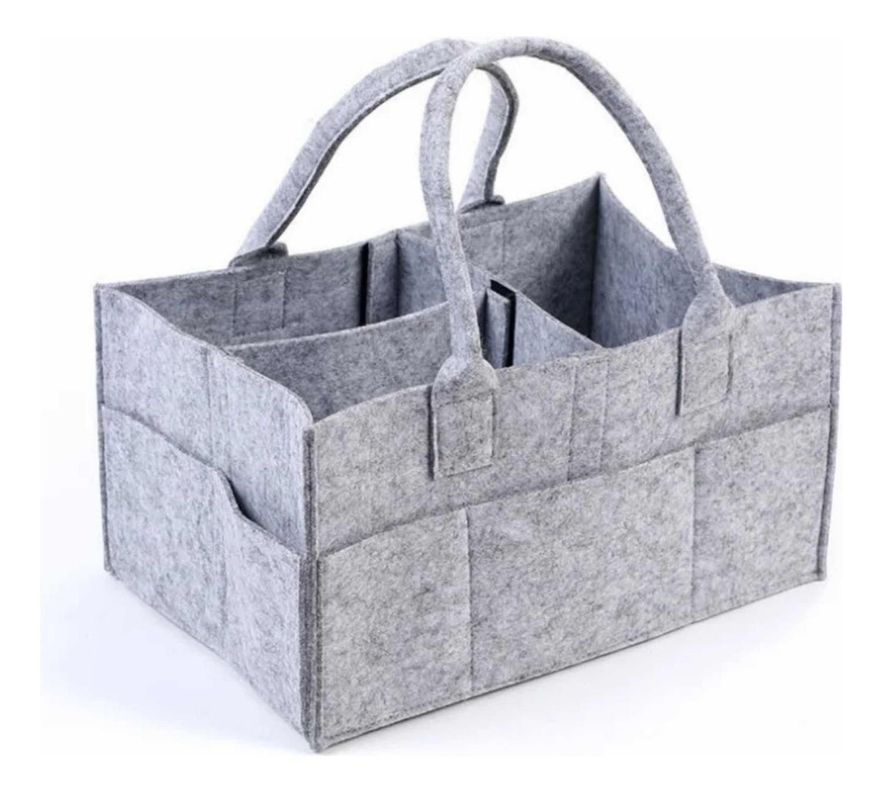 Organizador De Pañales Para Bebé - Canasto Multiusos-0