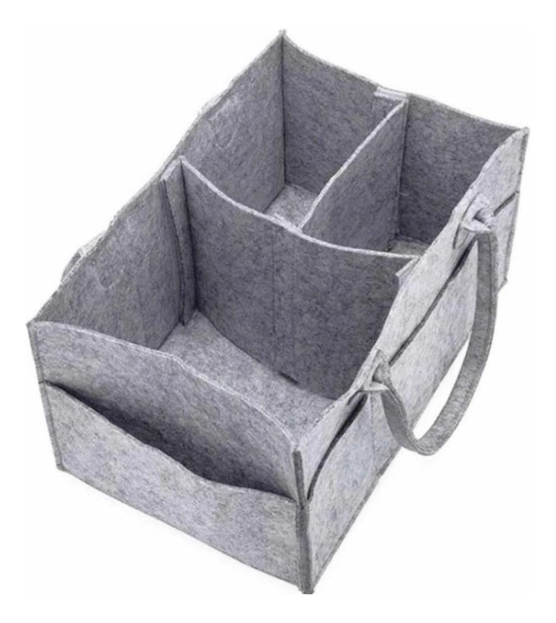 Organizador De Pañales Para Bebé - Canasto Multiusos-3
