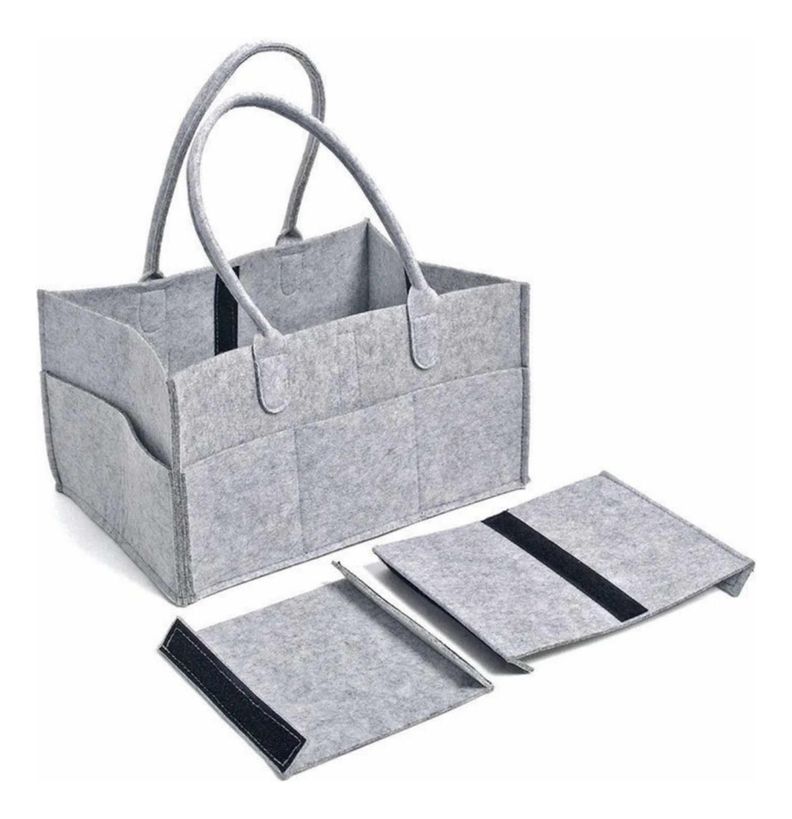 Organizador De Pañales Para Bebé - Canasto Multiusos-4