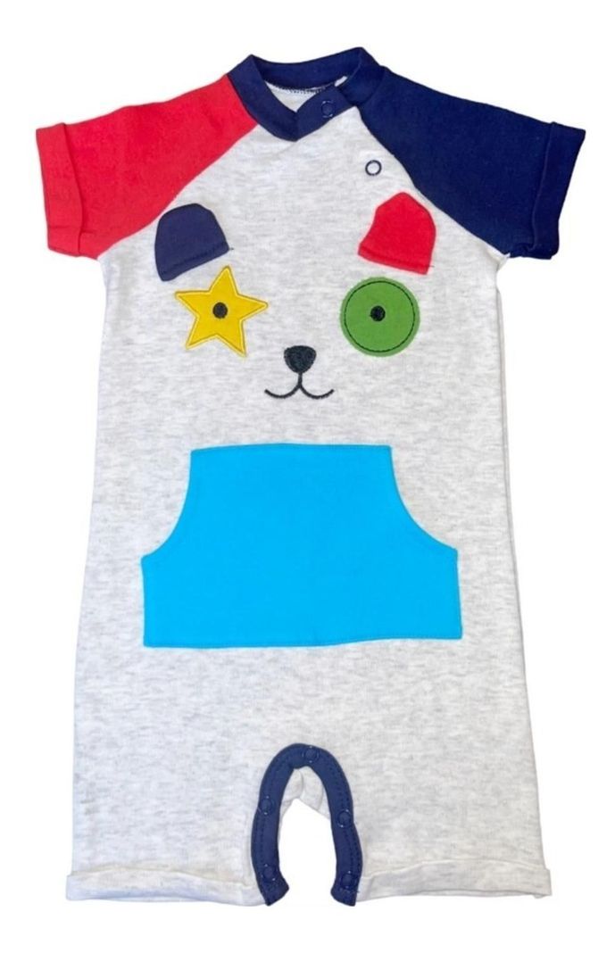 Pijama Enterito Cotton Bebés-3