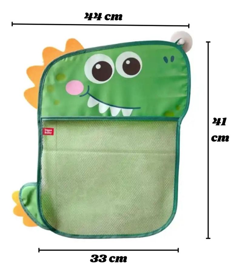 Malla Organizadora - Bolsa Para Guardar Juguetes Baño Bebé-1