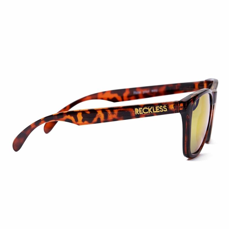Lentes de Sol Reckless Fork V2 Tortoise/Red uv 400-2