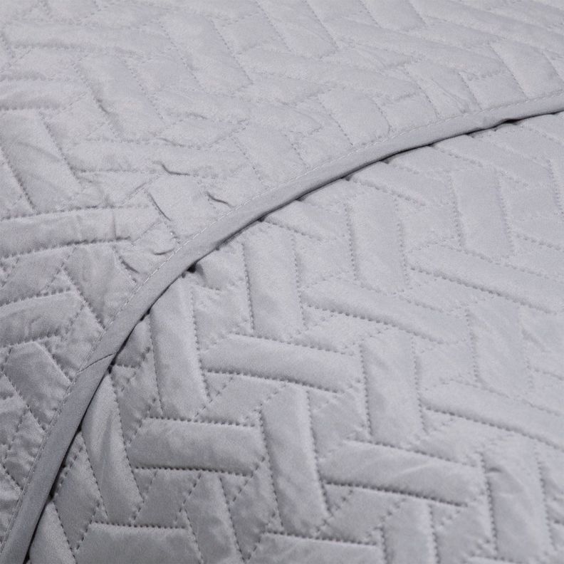 QUILT/CUBRECAMA LISO GRIS-1