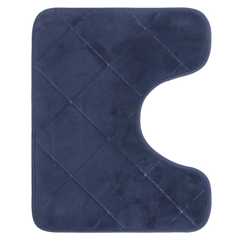 SET ALFOMBRA BAÑO PISO Y CUBRE WC AZUL2-2