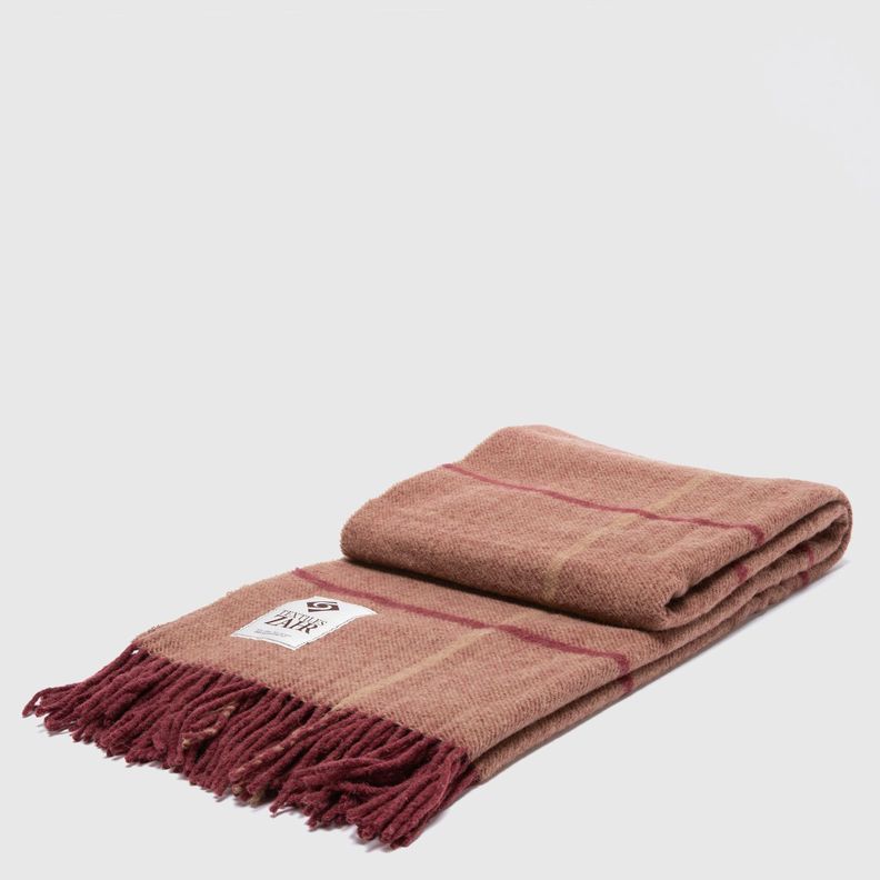 CHALON DE LANA ESCOCES 125 X 170 CONCHO VINO-1