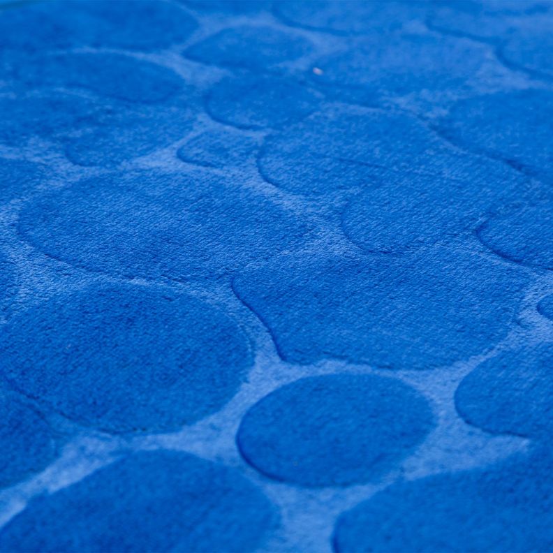 SET ALFOMBRA BAÑO PISO Y CUBRE WC AZUL-1