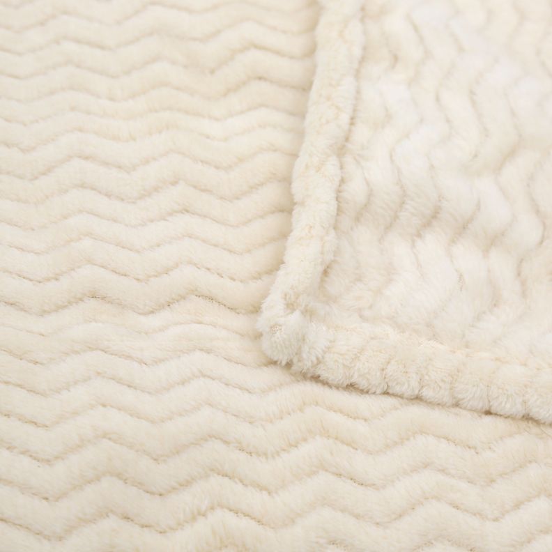 MANTA JAQUARD ZIGZAG CRUDO 125 X 150 CM-2