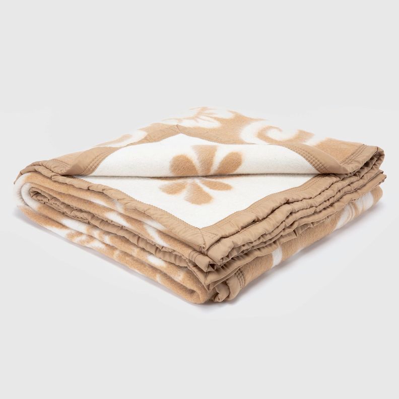 Frazada Zarina 2 Plazas Beige
