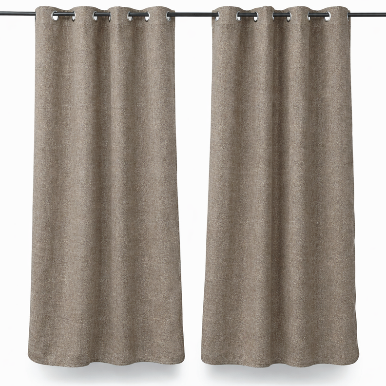 SET 2 CORTINAS MERIDA CAFE