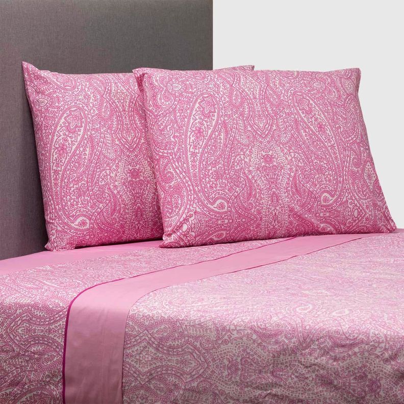 JUEGO DE SABANAS ESTAMPADAS ZARINAS KING DISEÑO 1 -0