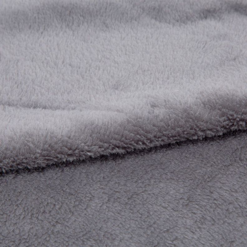 FRAZADA FLANNEL KING GRIS 2,5 PLAZAS-2