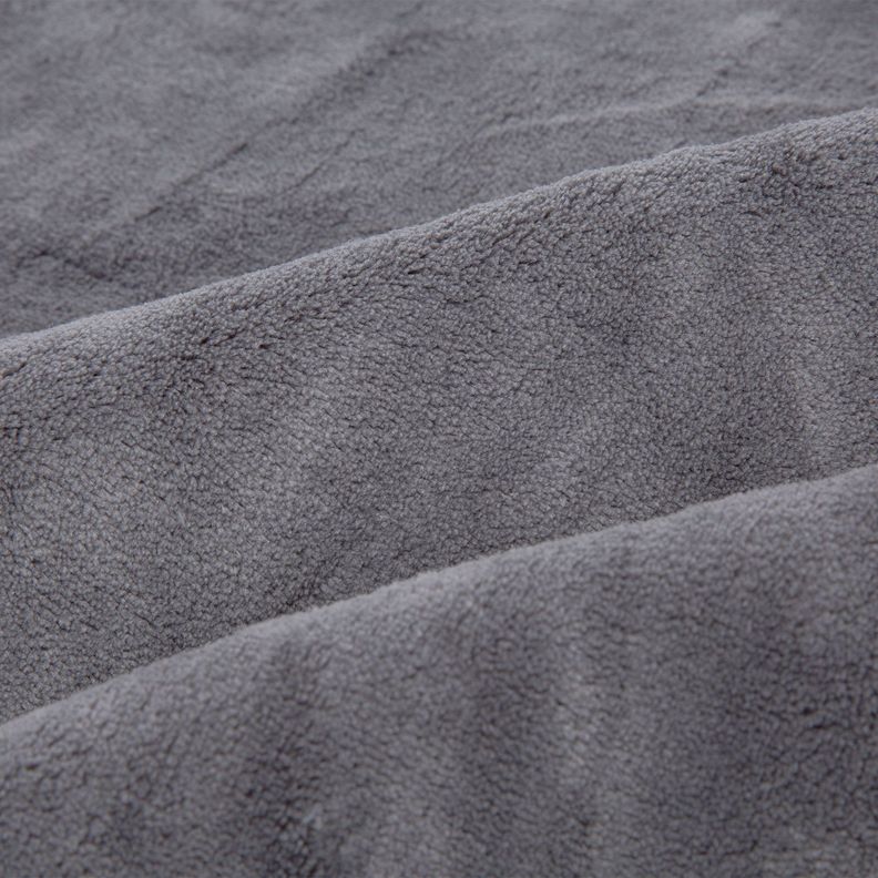 FRAZADA FLANNEL KING GRIS 2,5 PLAZAS-3