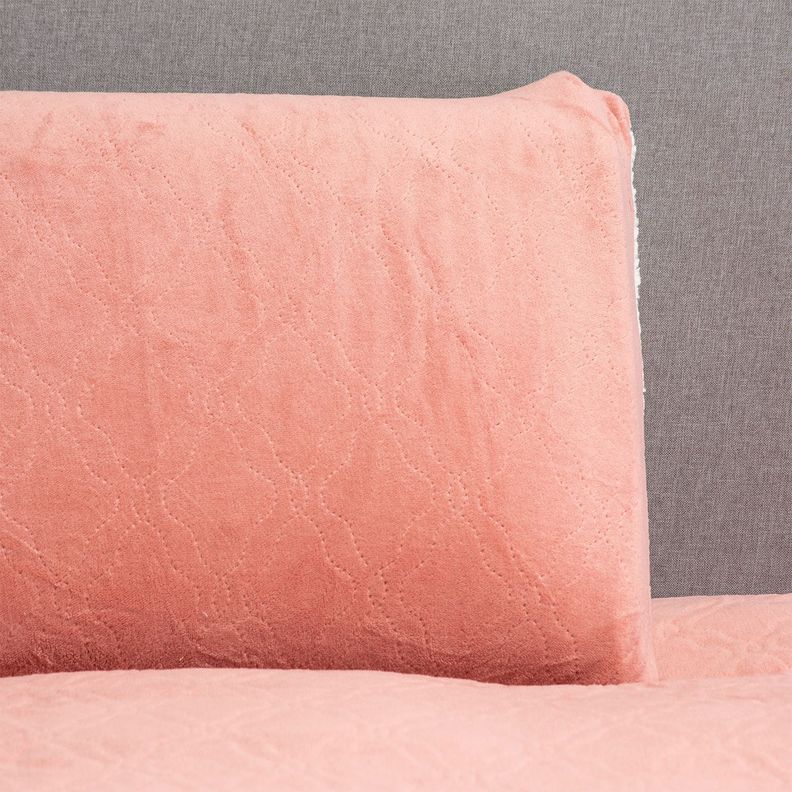Cubrecama Flannel Sherpa Malva-2