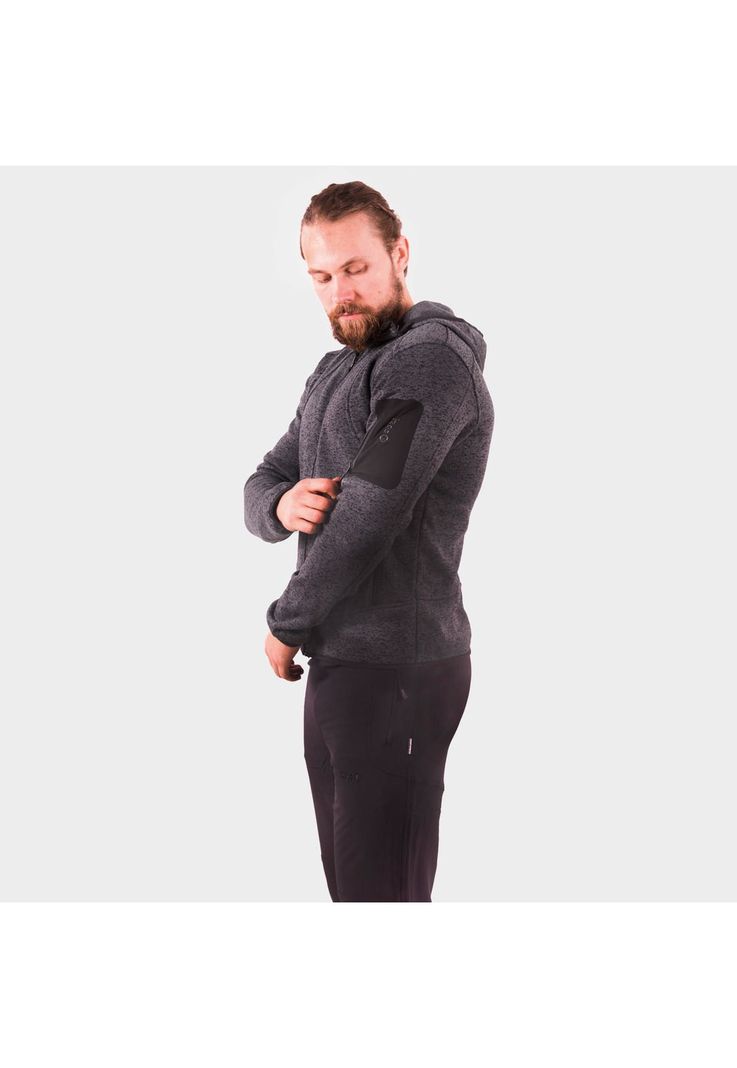 Chaqueta De Punto Alder Para Hombre Gris-3