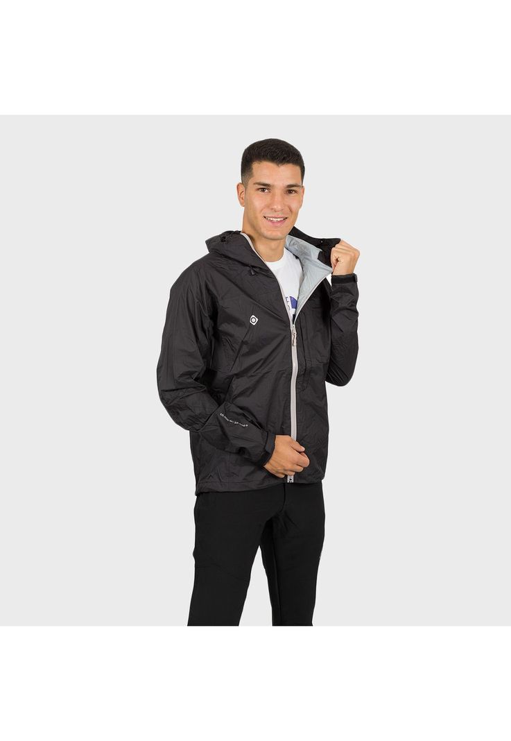 Chaqueta Impermeable Seil Unisex Negro-3
