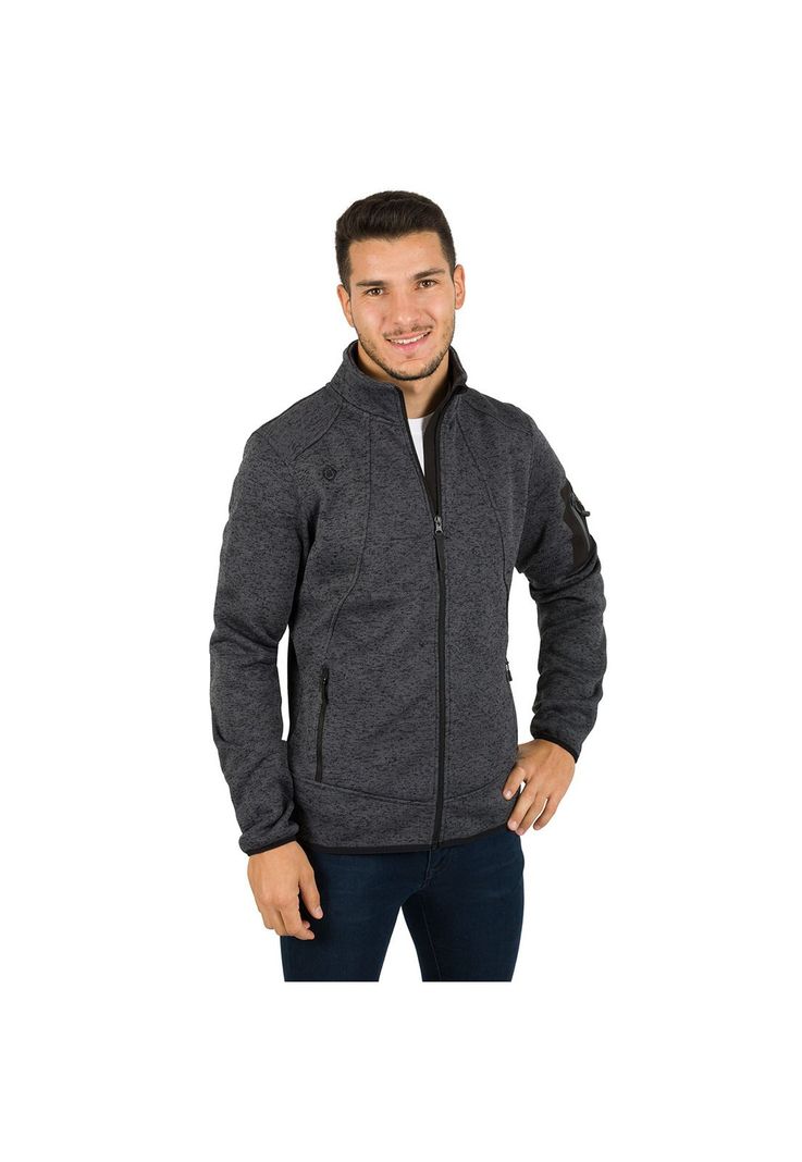 Chaqueta De Punto Samaun Para Hombre Gris-1