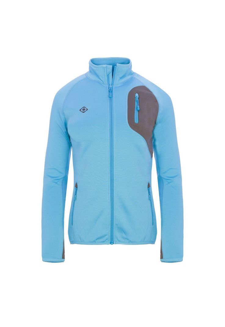 Chaqueta Forro Polar Somka Para Mujer Turquesa-0